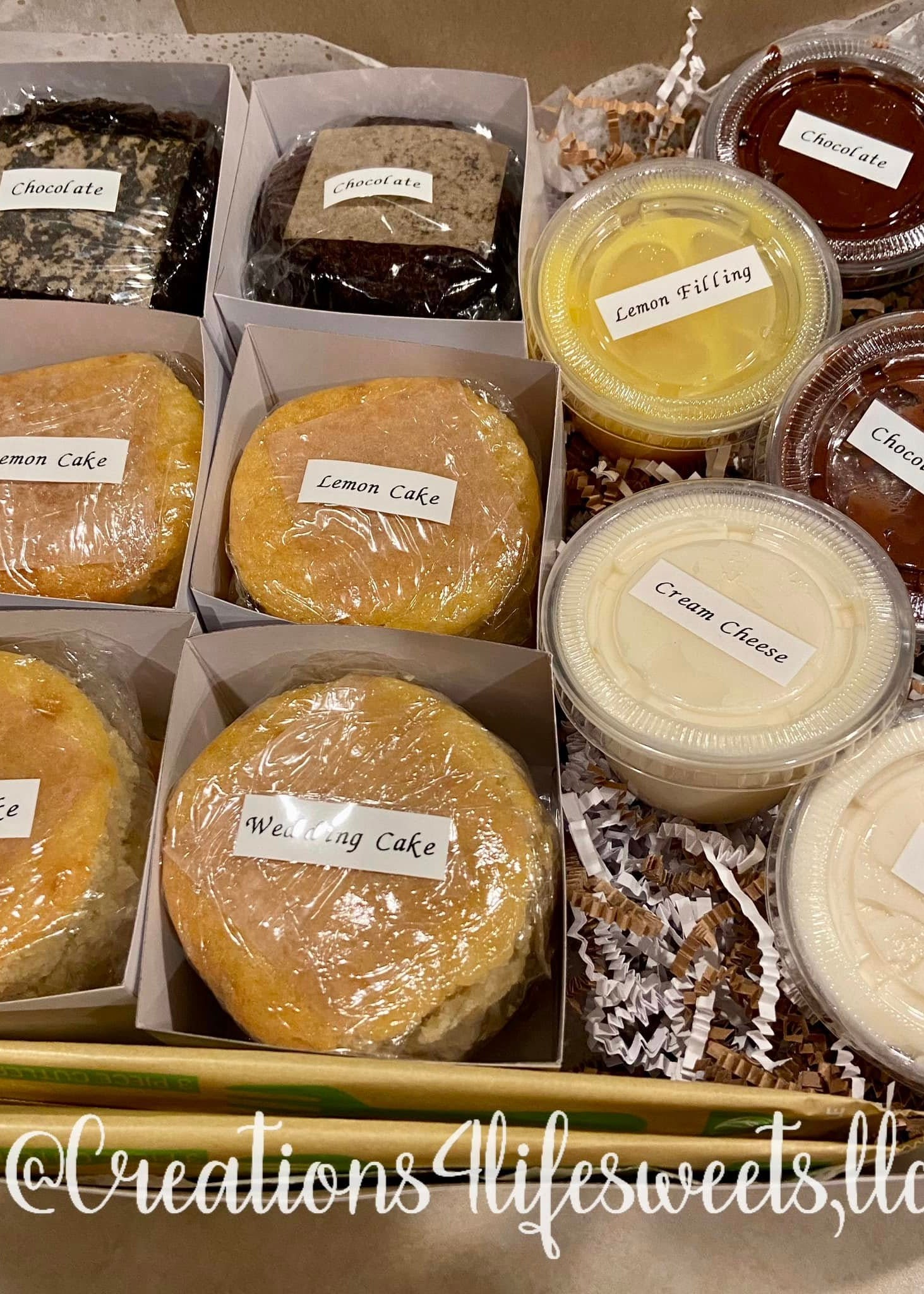 Cake Tasting Box for Two