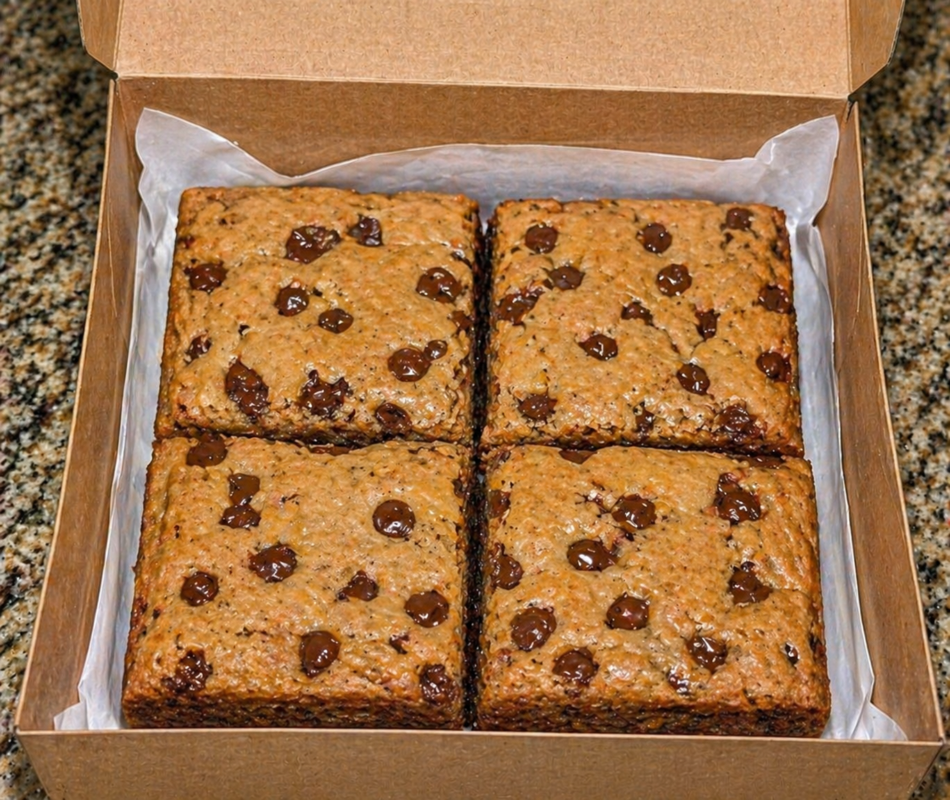 Chocolate Chip Blondies Brownies (1 DOZEN)